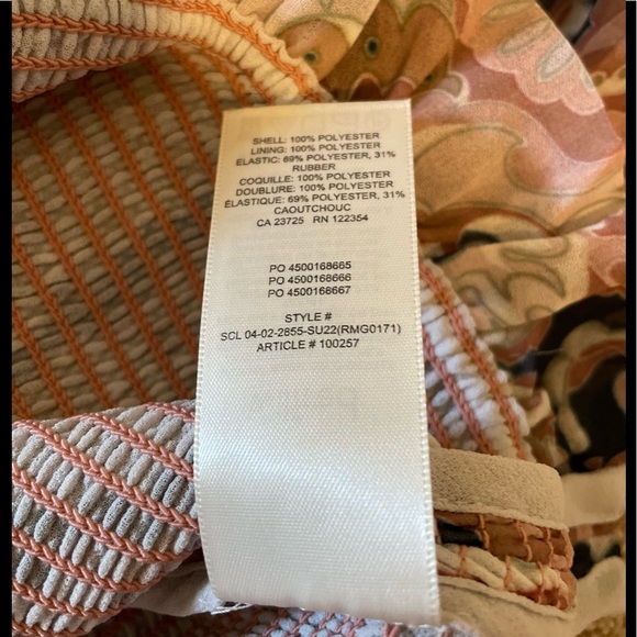 Wilfred Tempest Blouse Coral Blush/Lt Birch - Picture 4 of 5